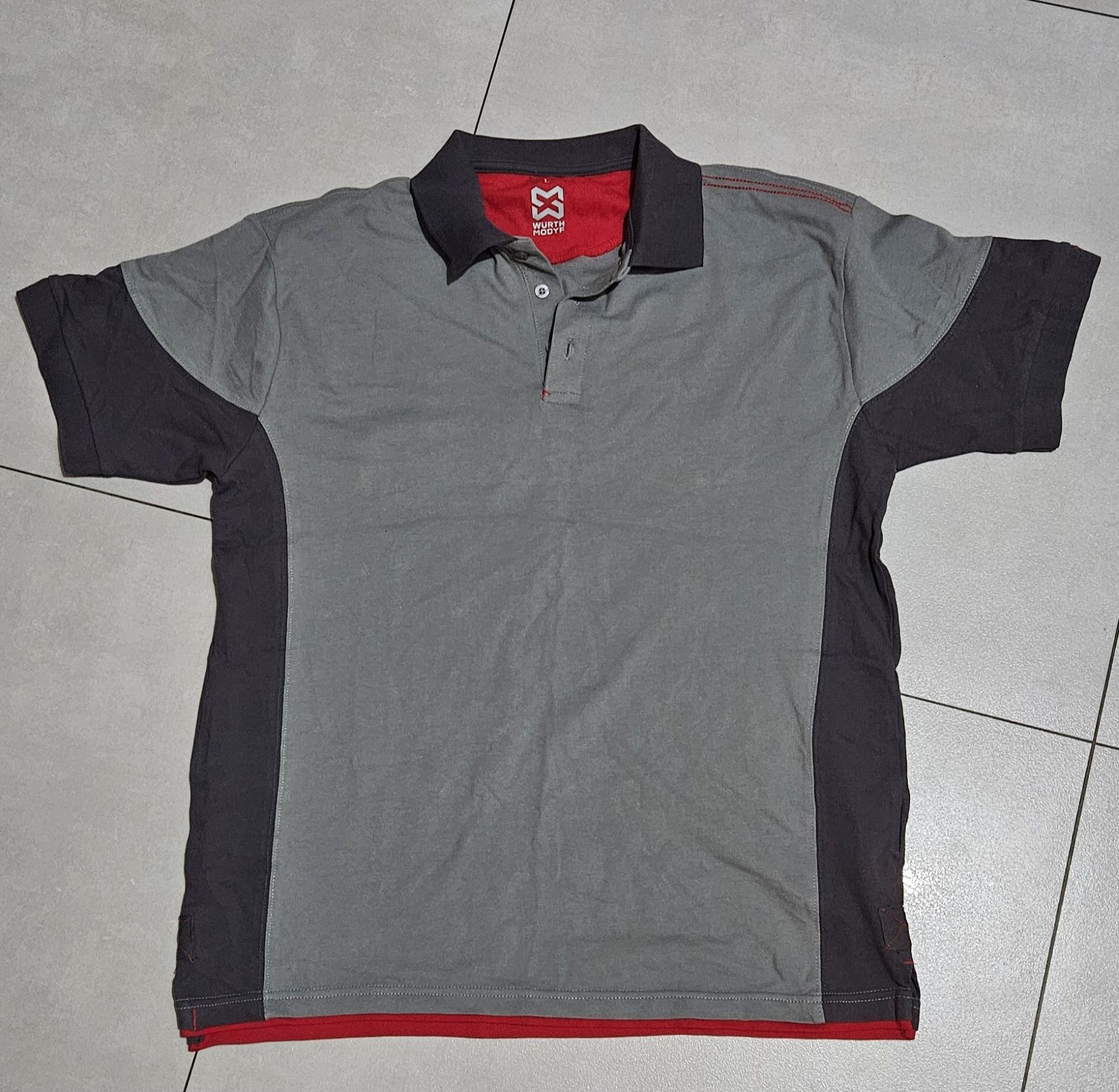 Koszulka robocza polo WURTH POLO STRETCH X GREY L