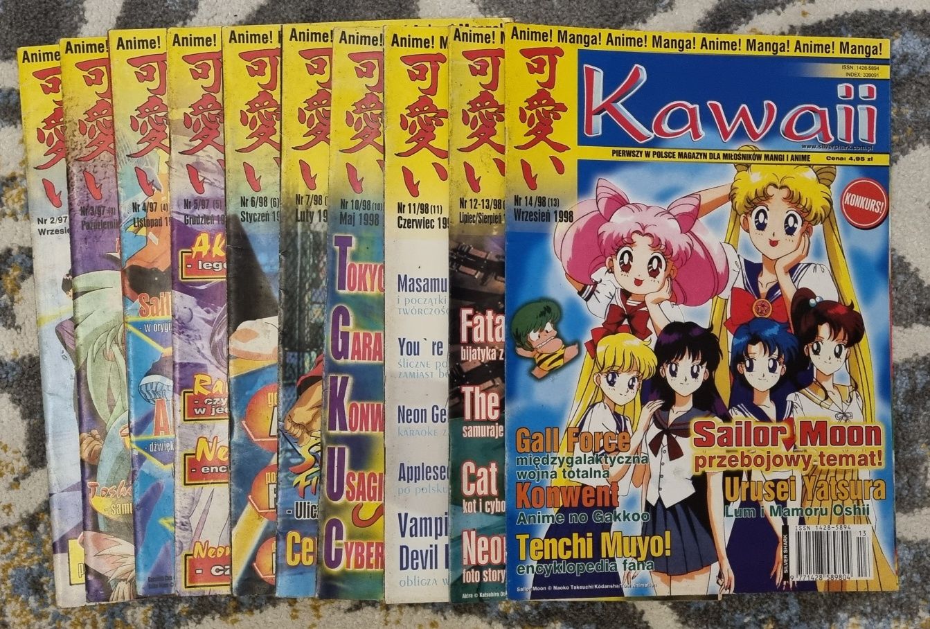 Magazyn Kawaii zestaw. Manga i Anime - 50 szt