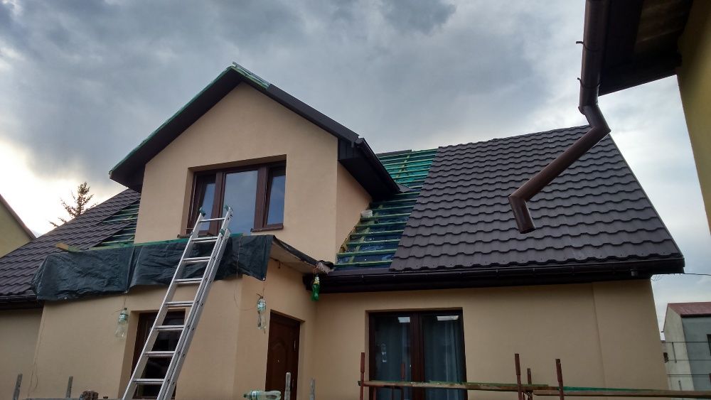 PVC-EPDM,DACHY PAPA termozgrzewalna, Tarasy  wentylowane DachówTPI-TPO