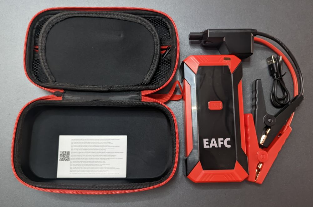 EAFC Бустер.Jump Starter. Павербанк 12 V.