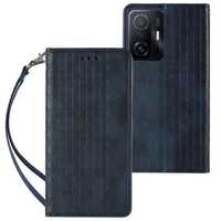 Etui Portfel Magnet Strap Case do Samsung Galaxy A13 5G - Niebieski