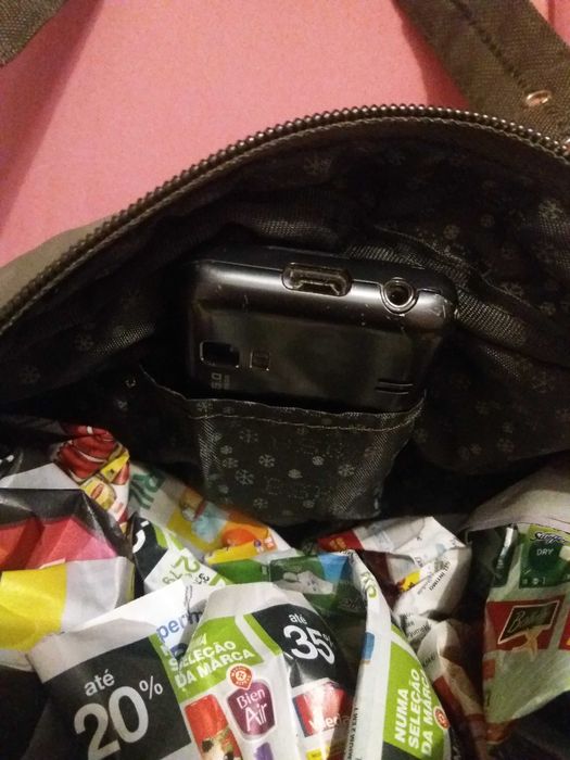 Sáco para Lanche ou vazio pode transportar o seu pequeno animal