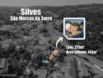 Moradia geminada | Lote total 273m2 - Área urbana 143.5m2   | São Marc