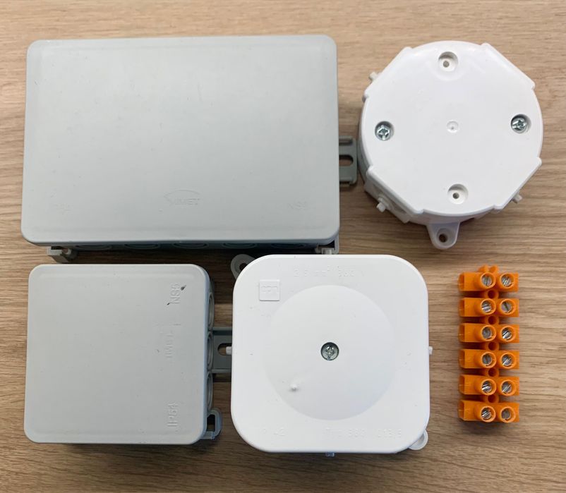 Puszki elektryczne montażowe