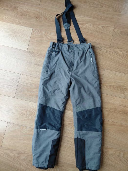 Spodnie narciarskie szare cool club 152