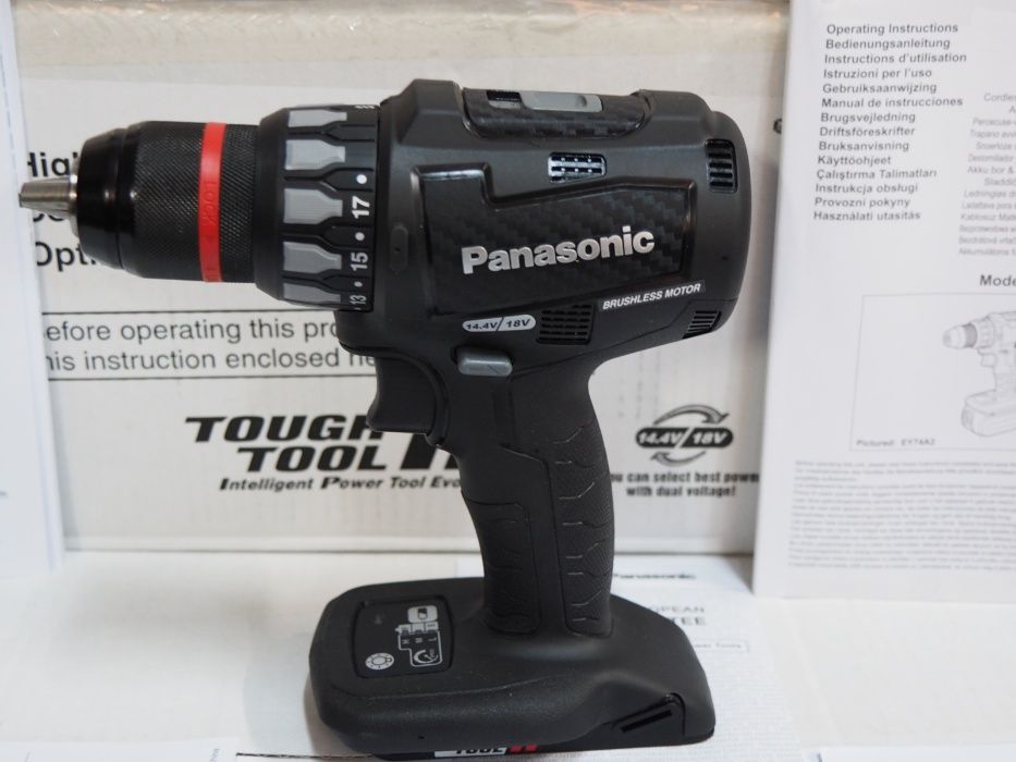 Bezszczotkowa wkretarka PANASONIC EY 74 A2 bez bateria 14,4v 18v