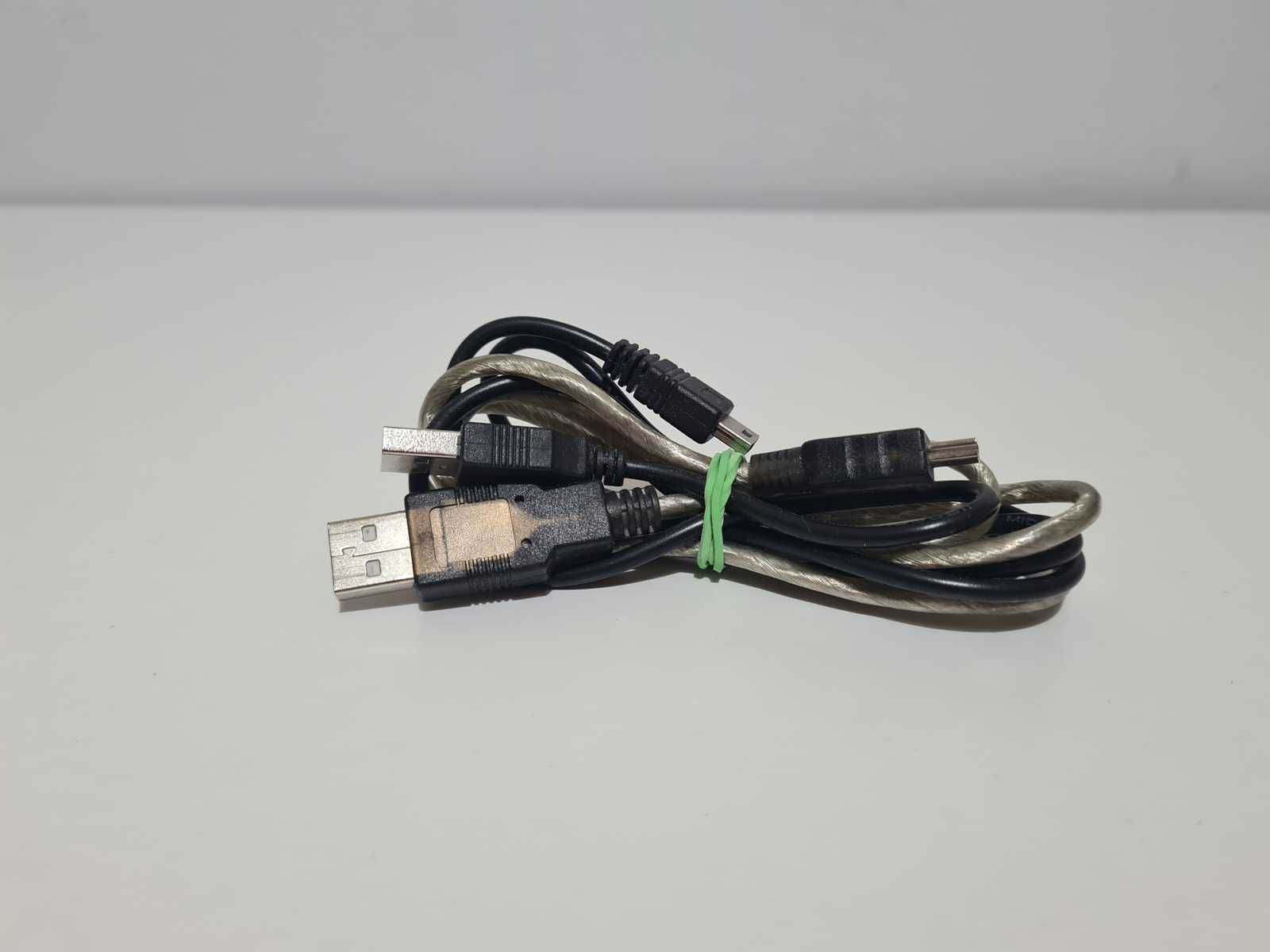 2x kabel USB - mini USB