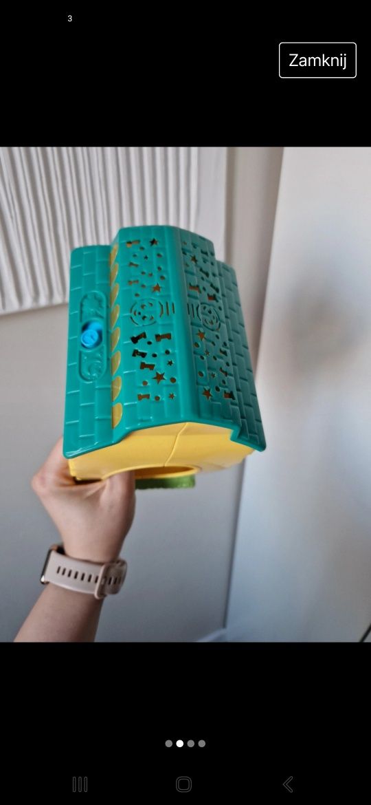 Projektor Tomek I przyjaciele lampka z projektorem