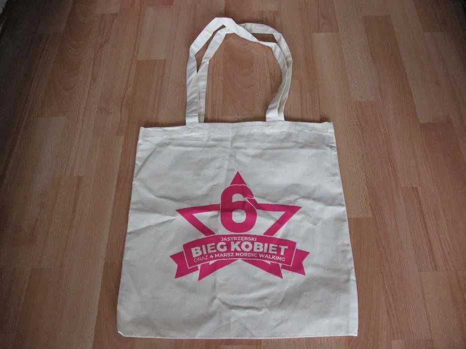 Ekologiczna torba z nadrukiem 6 Jastrzębski BIEG KOBIET