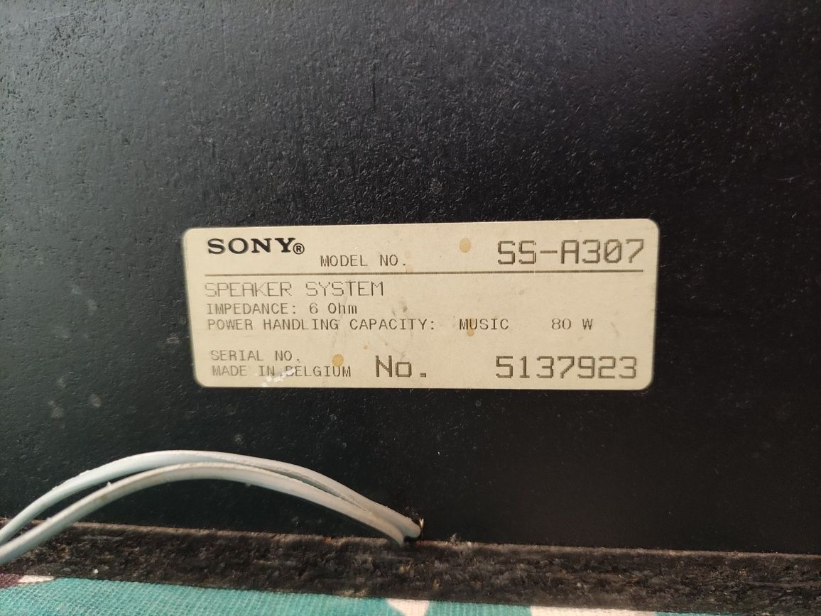 Акустична система, колонки Sony SS-A307