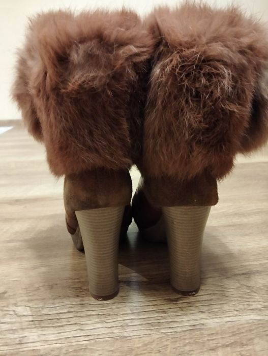 Зимні натуральні черевики