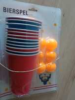Zestaw beer pong.
