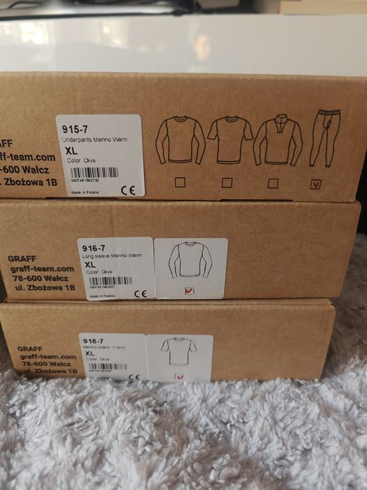 Bielizna termoaktywna Graf merino