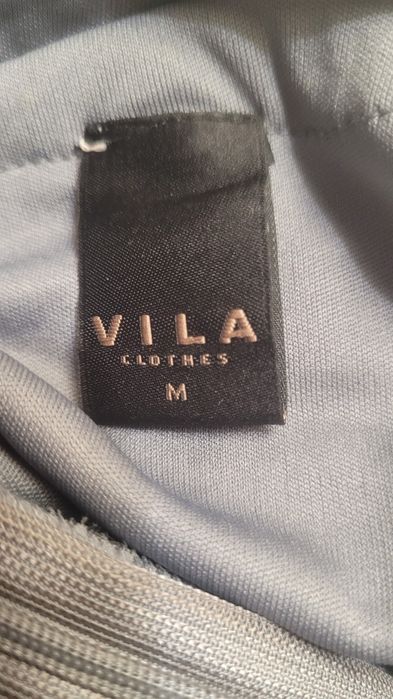 Tunika bluzka odcinana pod biustem luźna elegancka z ramiączkami