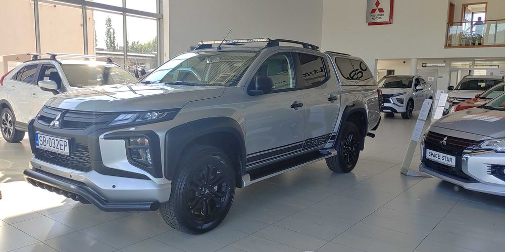 Mitsubishi L200 STARK, 4lata gwarancji, Bezwypadkowy, Odstąpię Leasing
