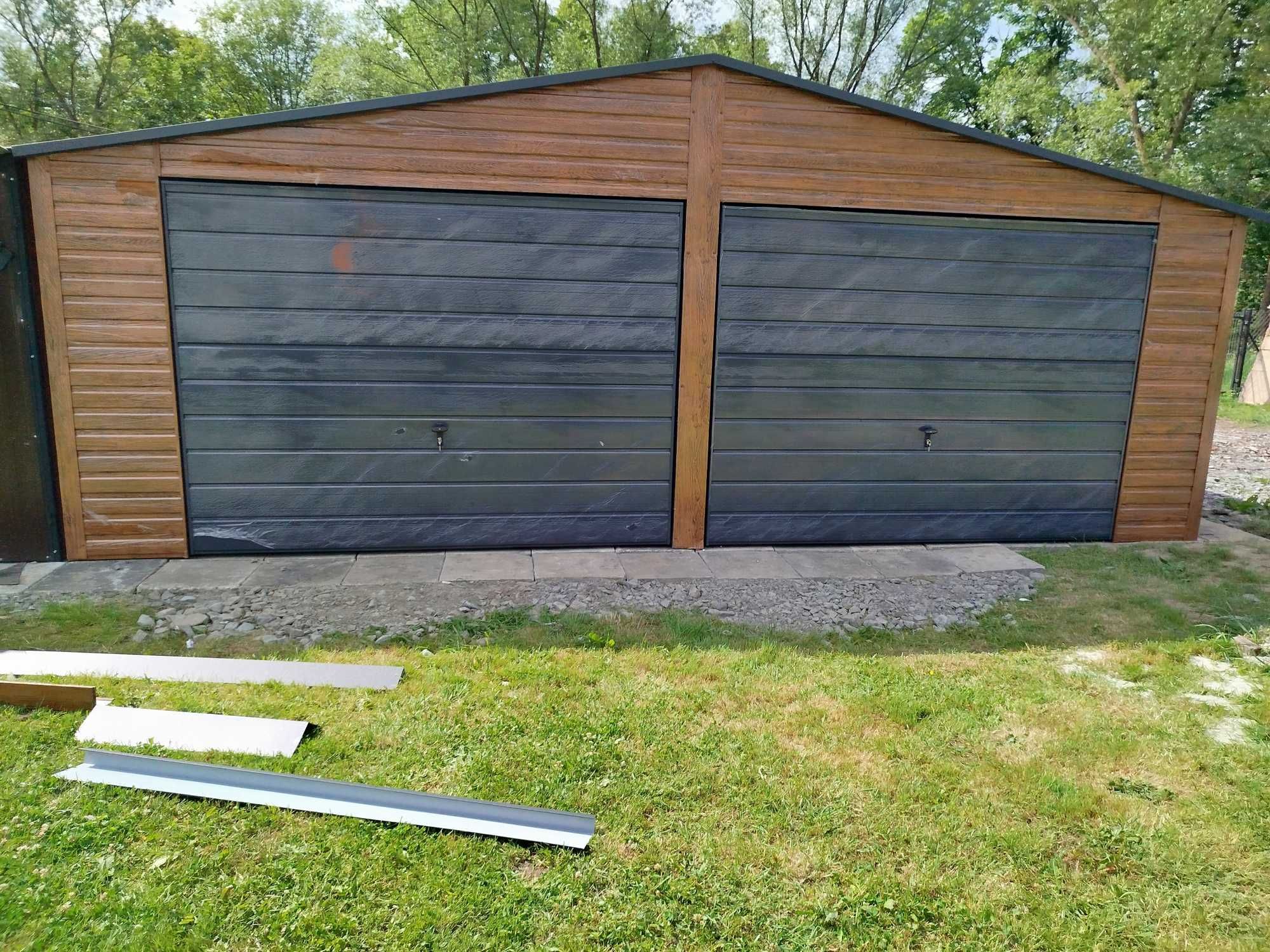 Garaż 6x5 Dowolny kolor Ral  Panel Poziomy PROMOCJA Profil ocynk