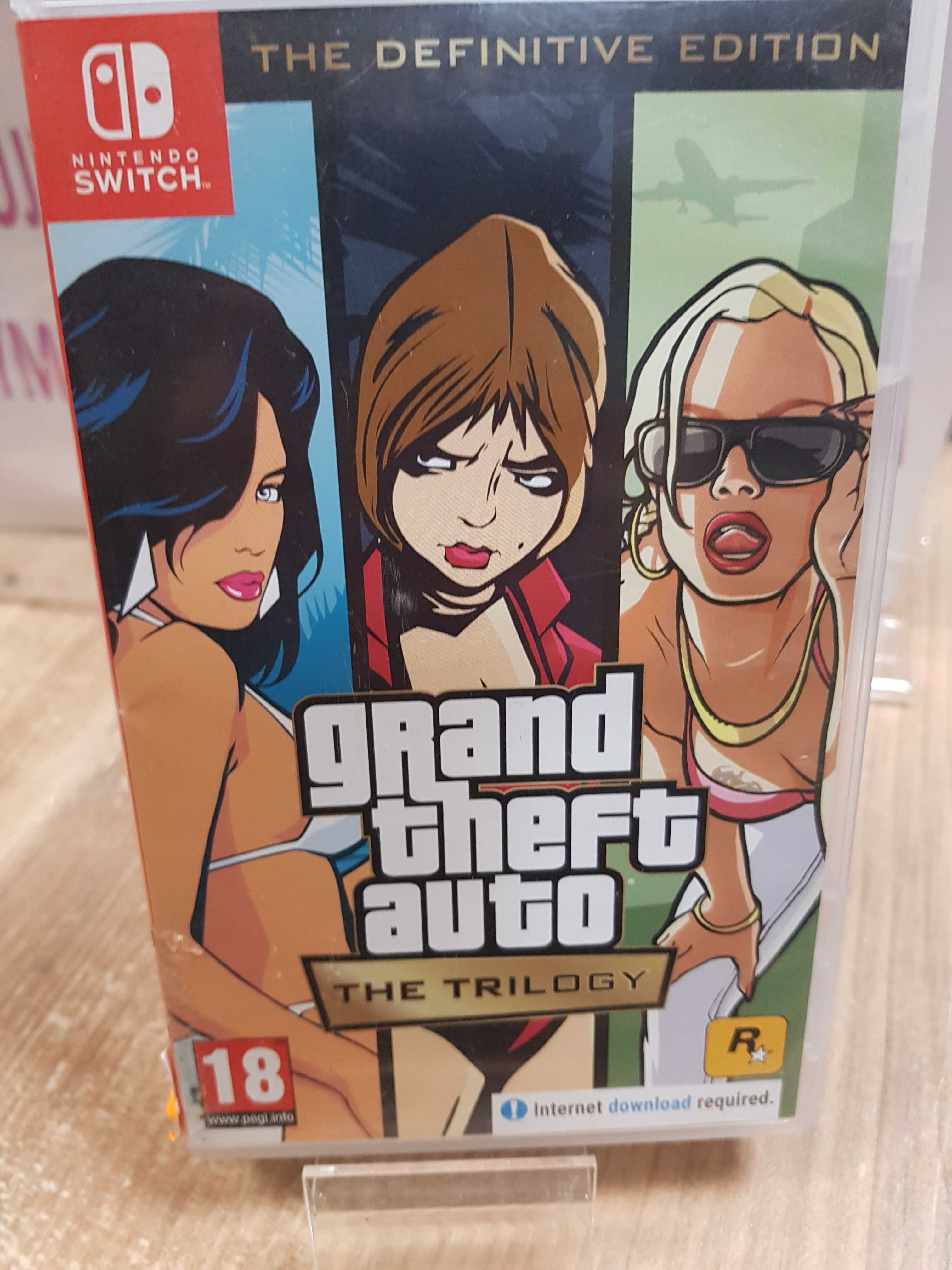 Grand Theft Auto: The Trilogy - The Definitive Edition Switch