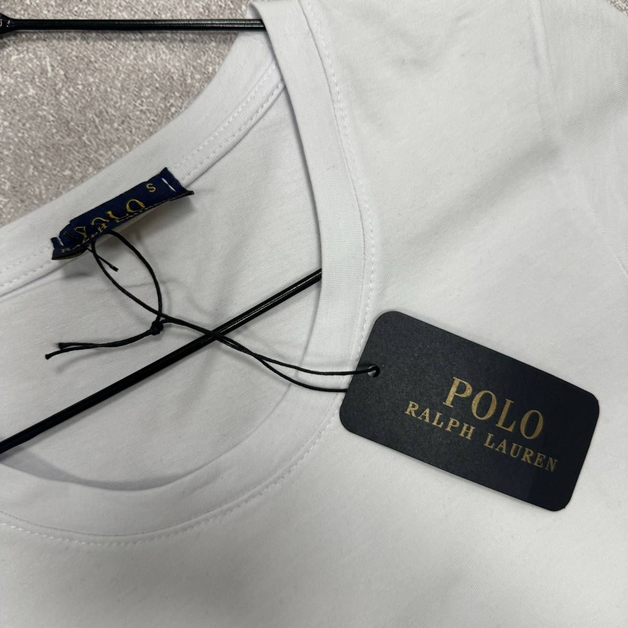 САМАЯ НИЗКАЯ ЦЕНА в Украине белая и чёрная футболка Polo Ralph Lauren