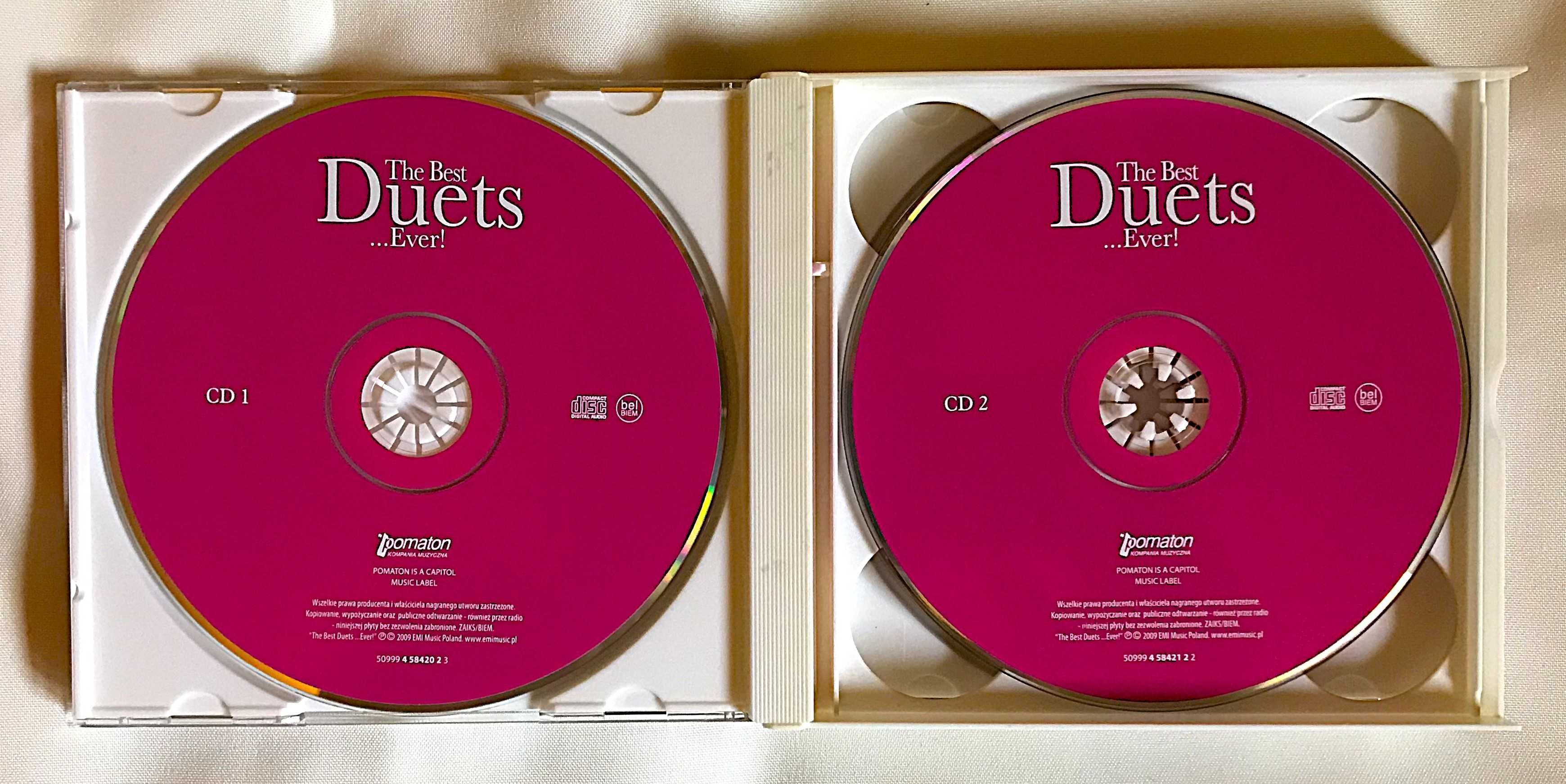 the best duets ever ! 2009 r. płyty cd box składanka duety
