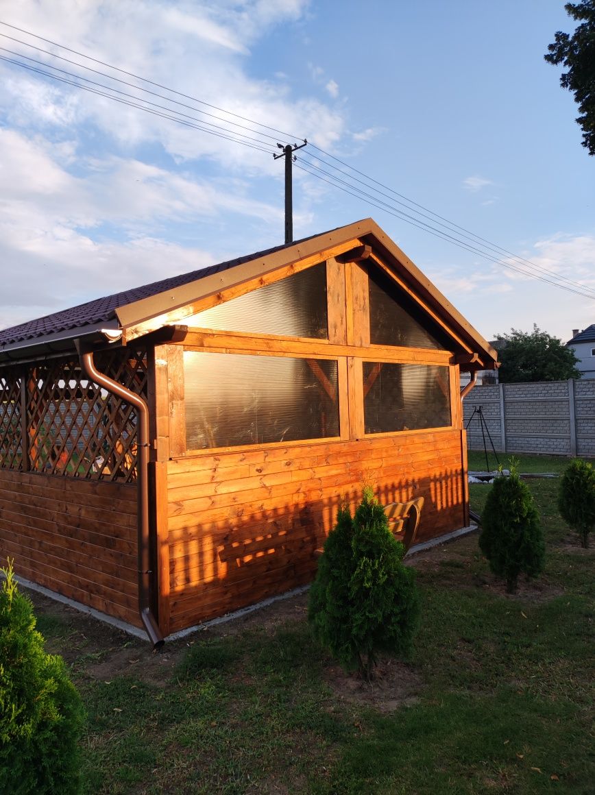 Altany ogrodowe . Pergole
