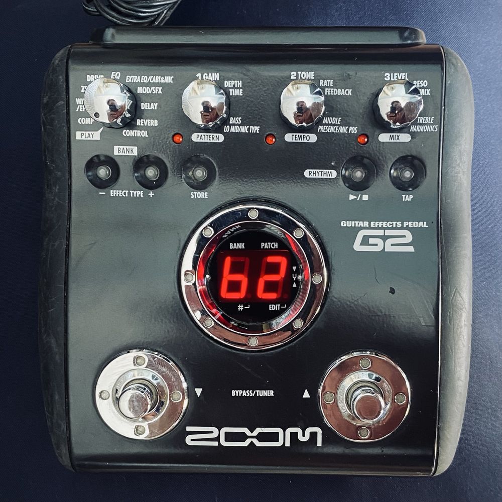 Pedal de efeitos Zoom G2