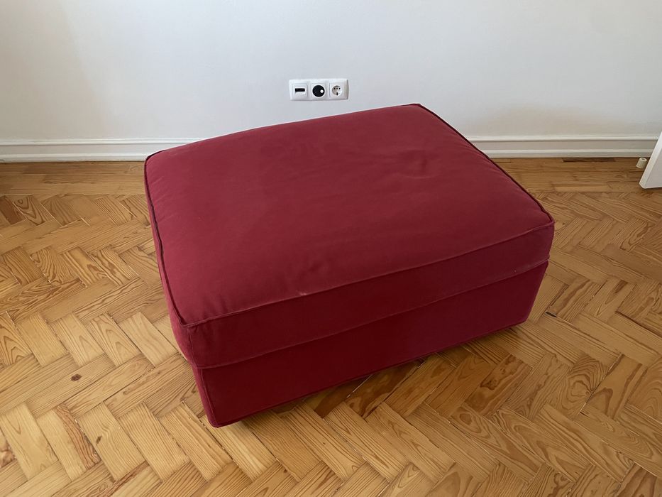 Ikea Kivik Repousa Pés com arrumação