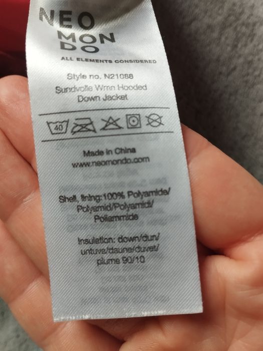 Kurtka damska puchowa puch pierze neomondo