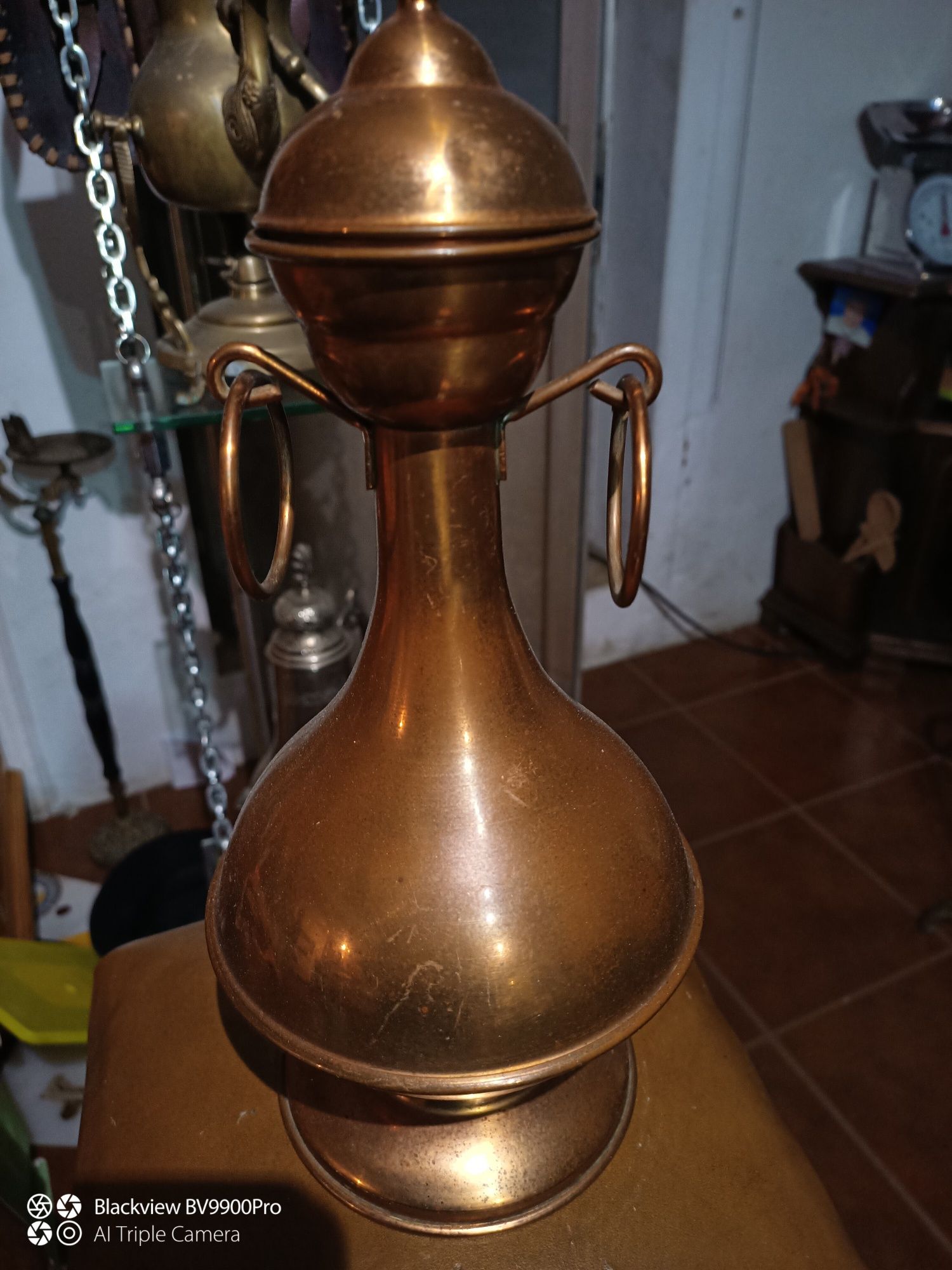 Peça em cobre impecável
