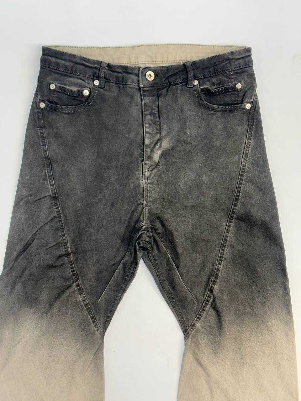 Rick Owens DRKSHDW джинсы flared джинси штани штаны черные клеш кльош