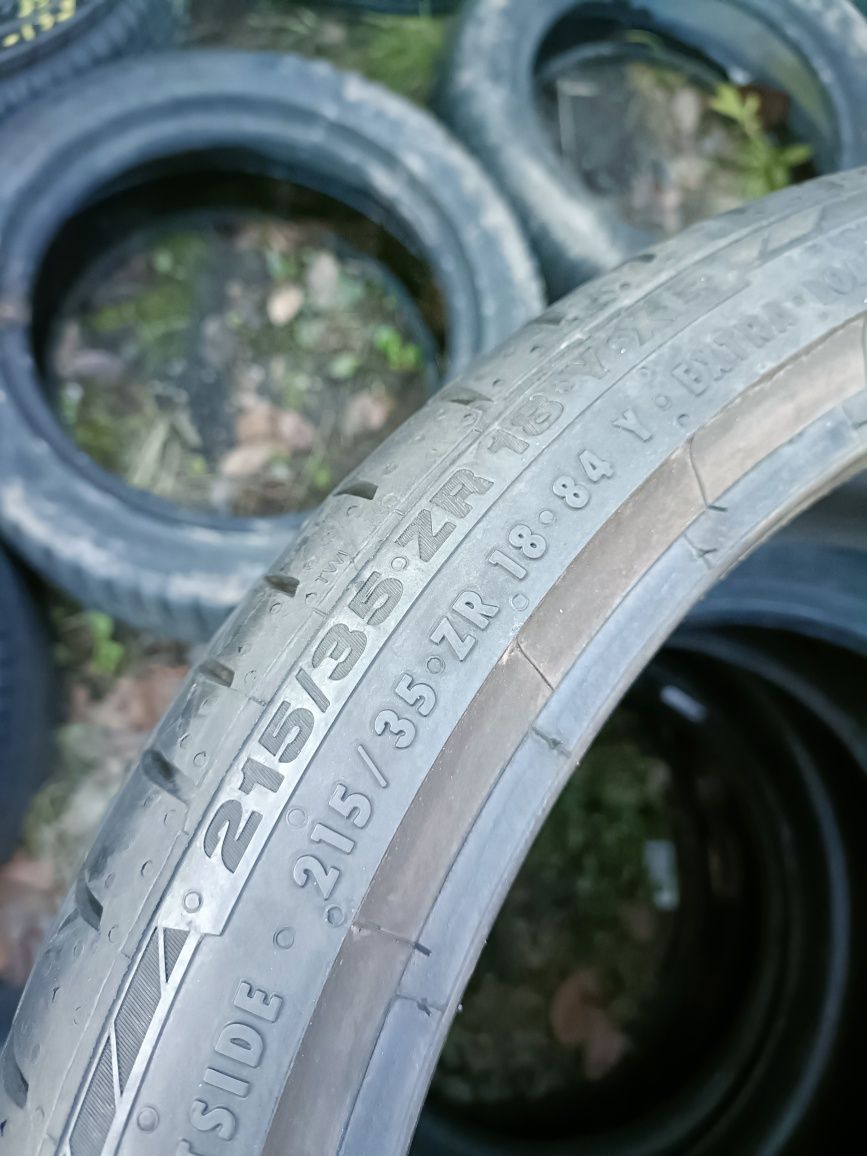 B014- 215/35r18 Continental ContiSportContact 5 z 2019r 6.5mm