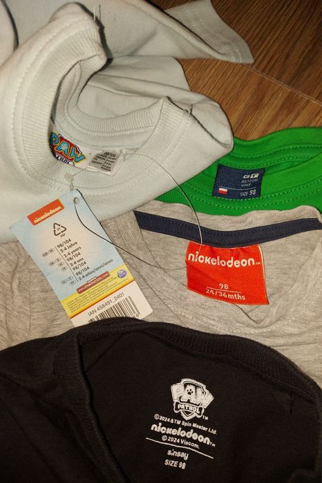 Bluzki 98/104 Psi Patrol NOWE