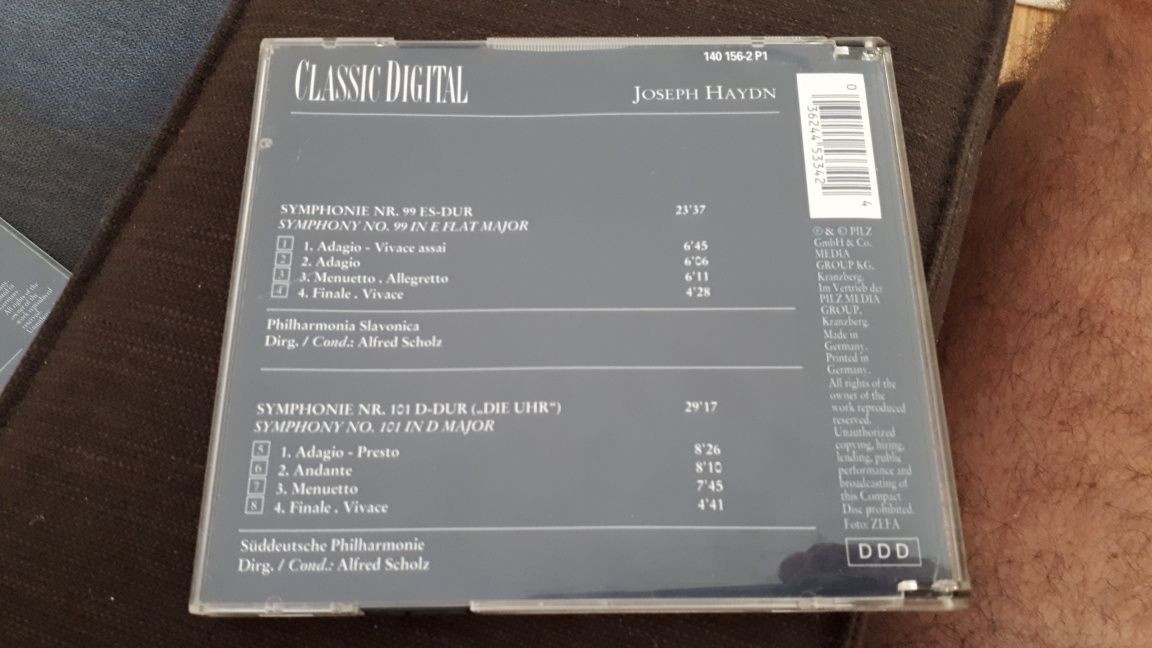 Cds Clássic Digital Frederic Chopin e Joseph Hayadn