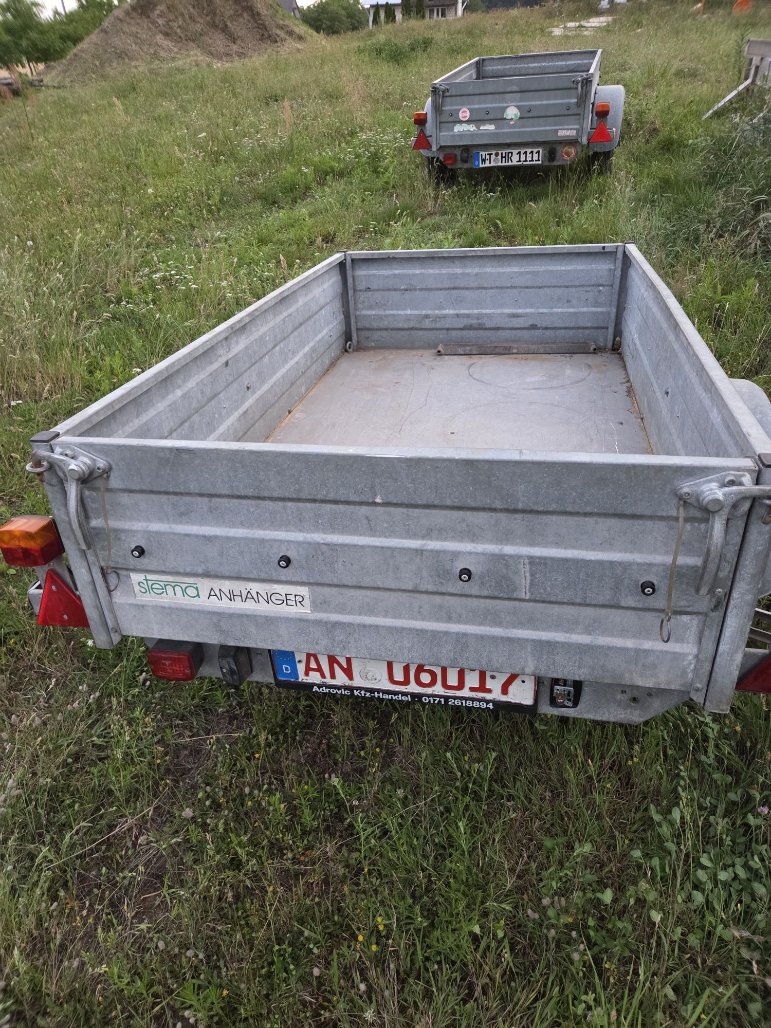 Przyczepka samochodowa dmc750
