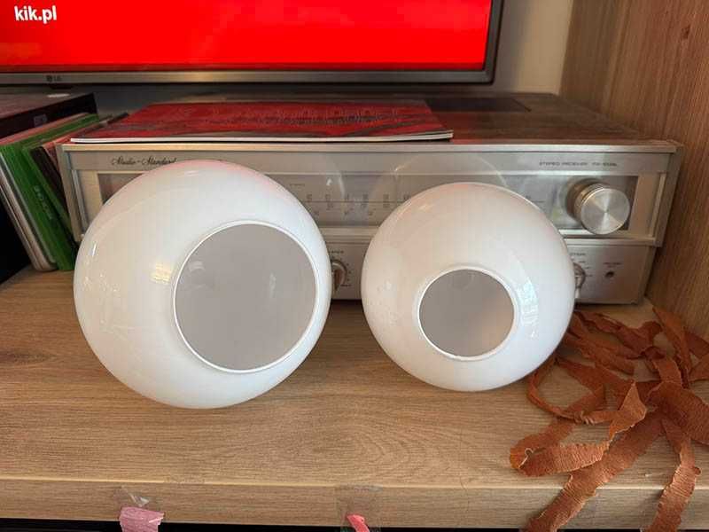 Klosz kula zamknięta mleczna 16cm/8cm