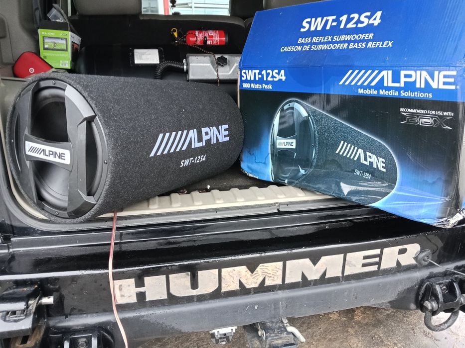 Tuba samochodowa Alpine swt-12s4