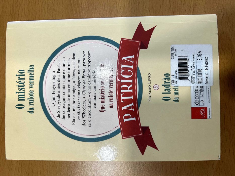 Coleção livros infanto-juvenis: Patrícia