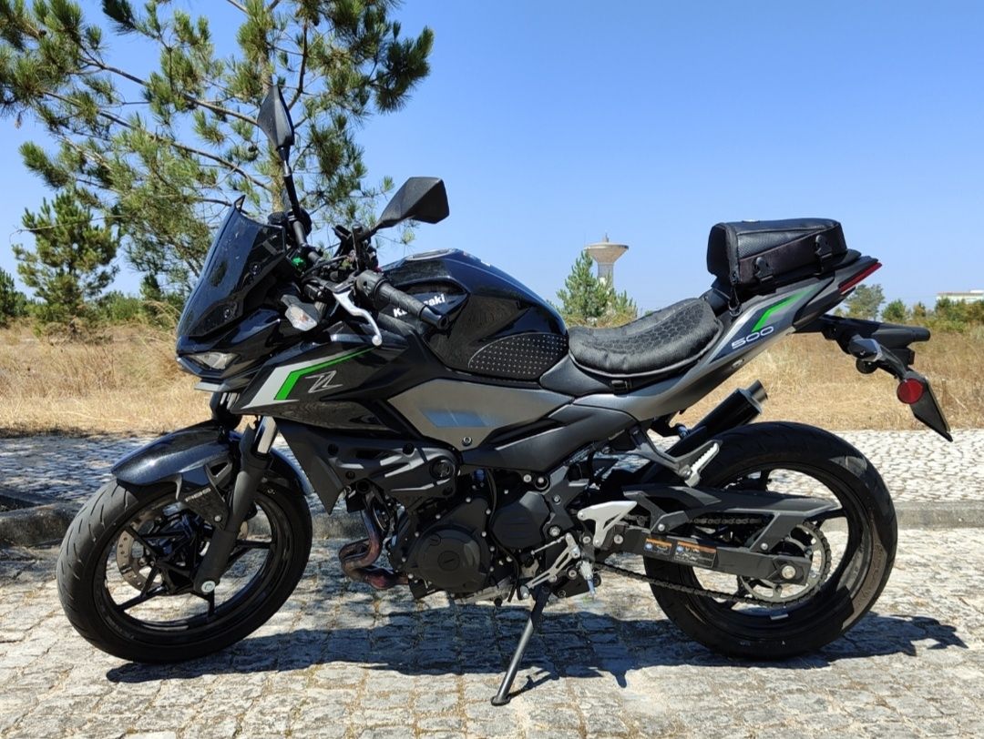 Kawasaki Z500 garantia até Nov. 2027