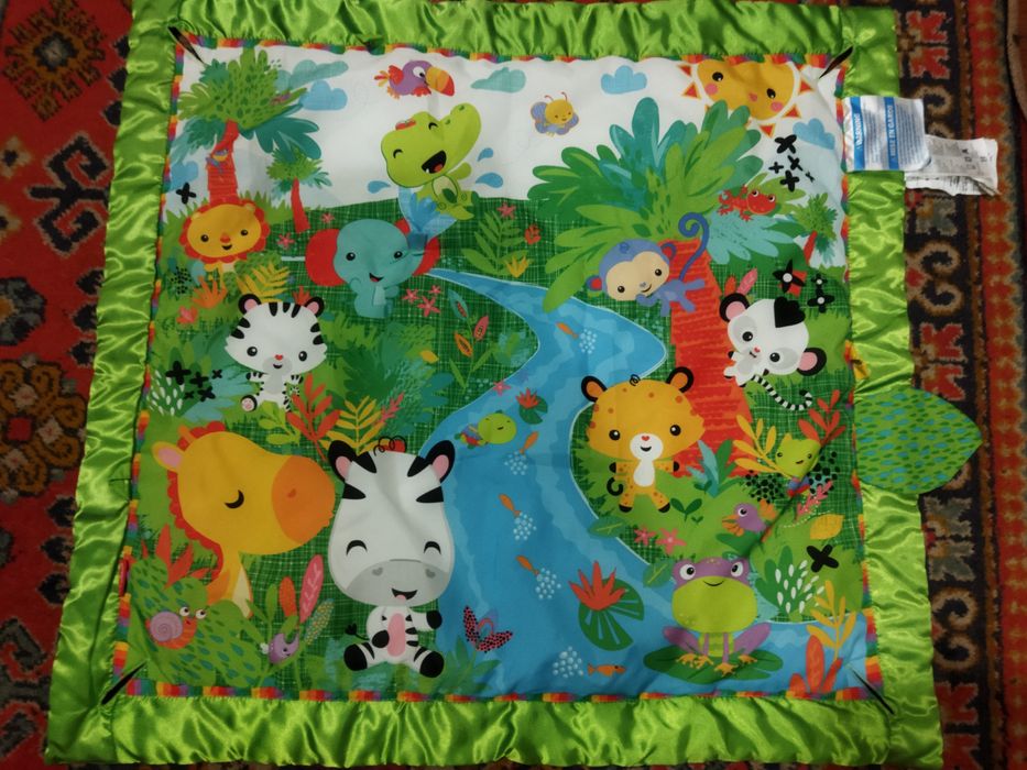 Розвиваючий килимок килим фішен прайс fisher-price фірмовий коврик