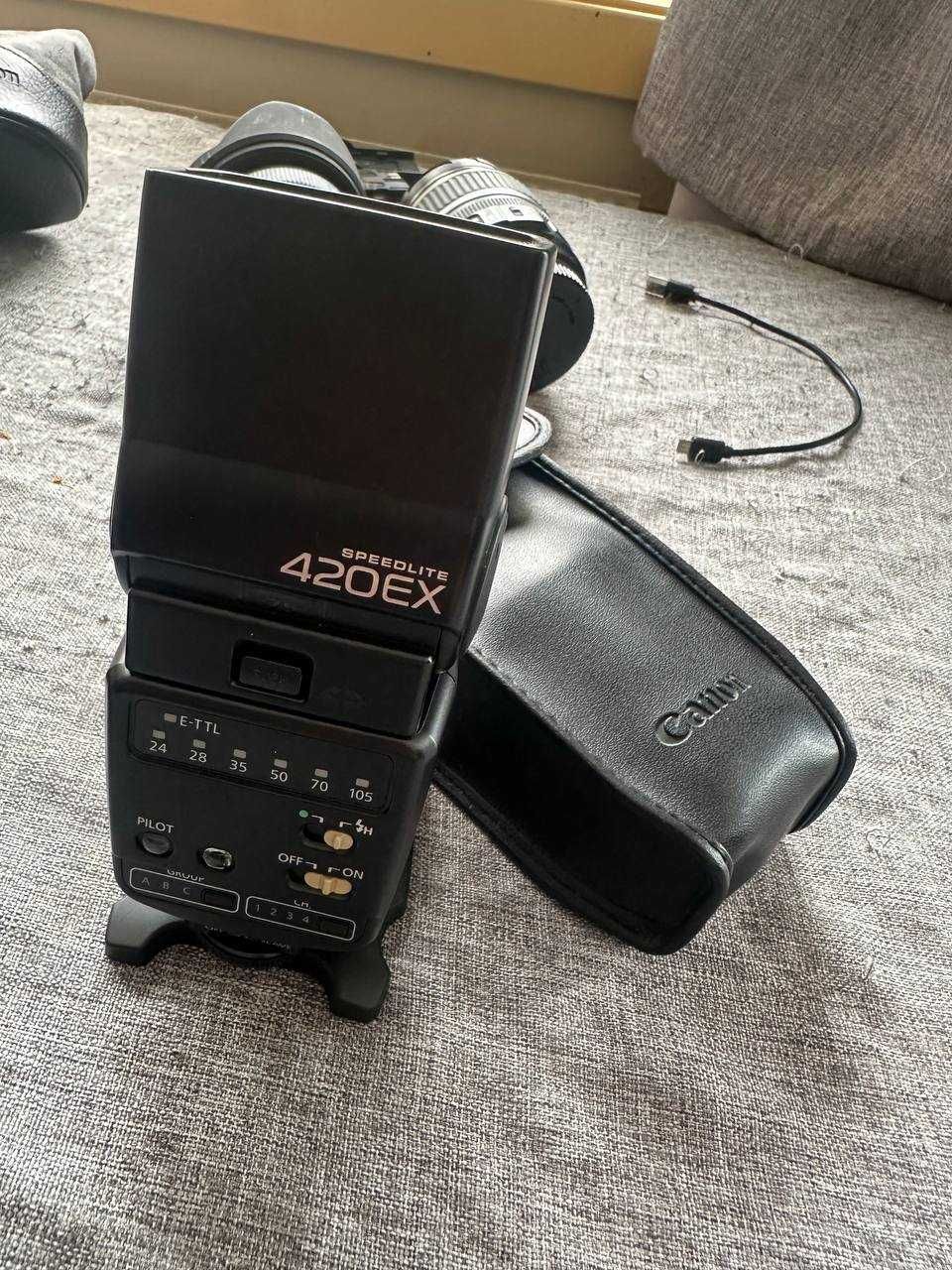 Canon EOS 20D та обєктиви з Європи