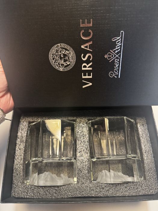 Szklanki do whisky rosenthal &versace szklo krysztalowe