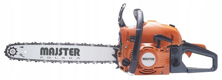 Piła Spalinowa Pilarka Łańcuchowa Do Drewna 2x Łańcuch 2x Prowadnica 2