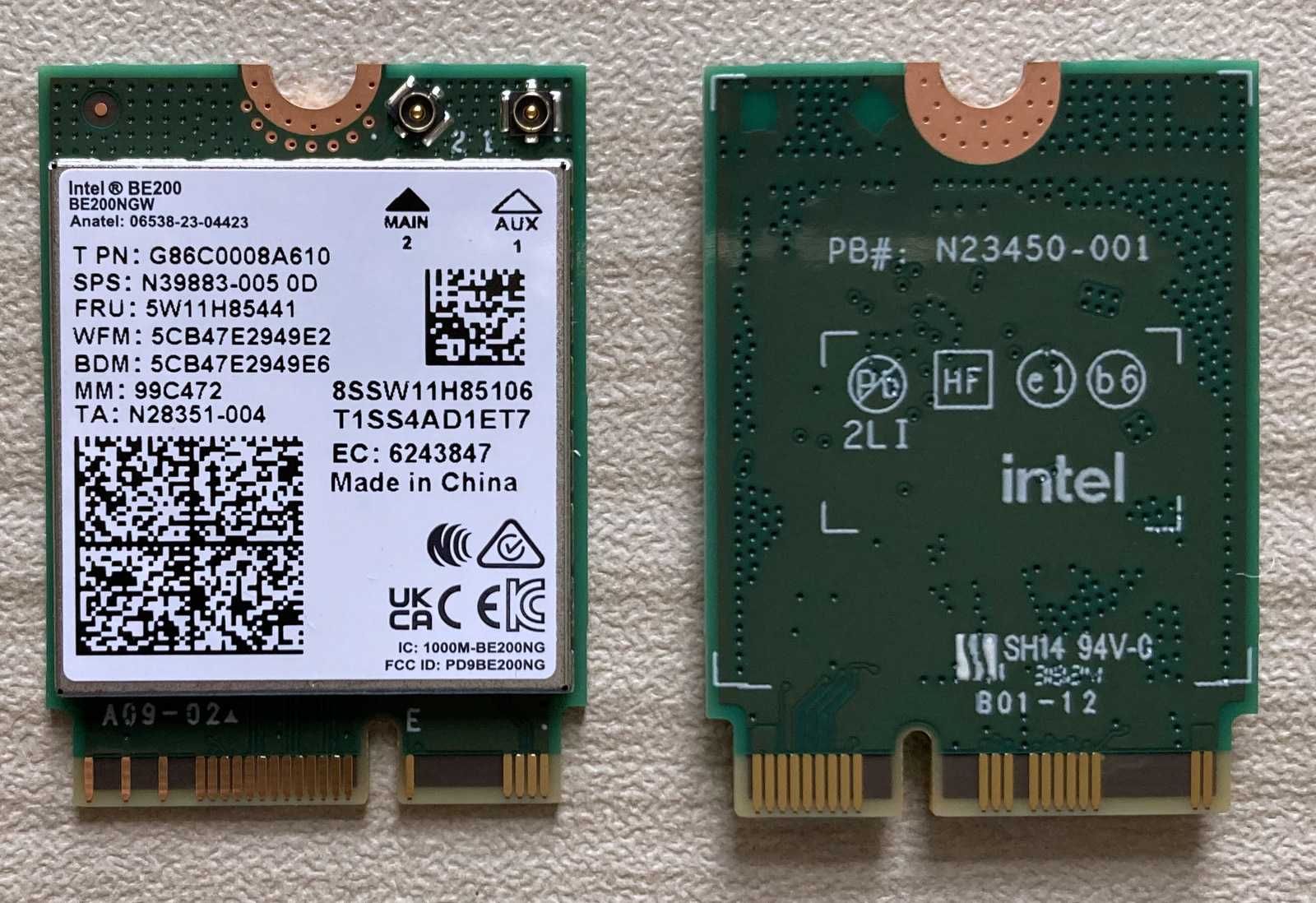 Wi-Fi Intel 9260 AC WiFi Антенна RP-SMA BE200 AX210 AX211 AX200 AX201