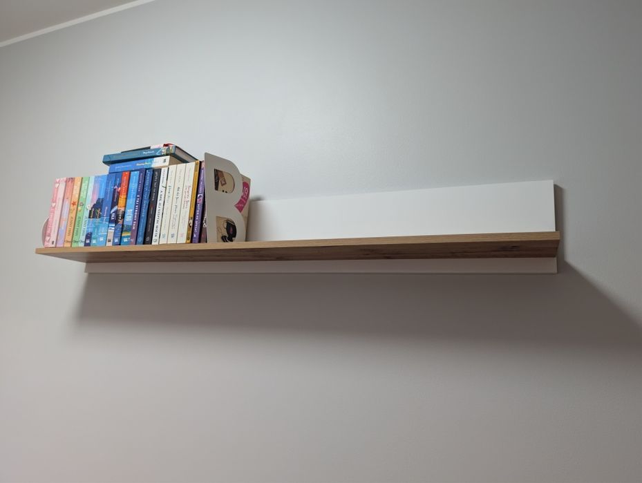 Szafka i półka wisząca, dwa elementy