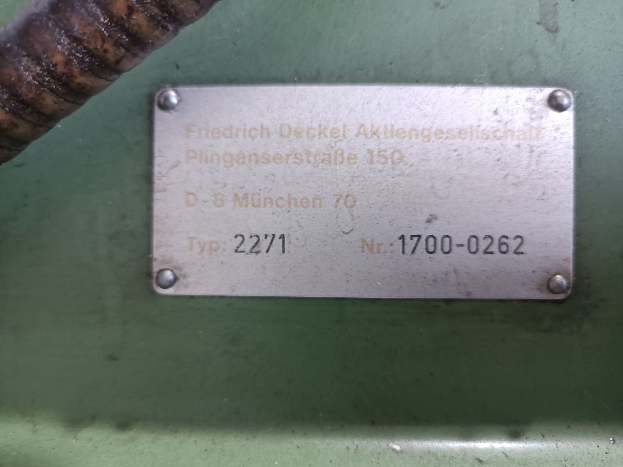 Frezarka marki DECKEL FP3A
