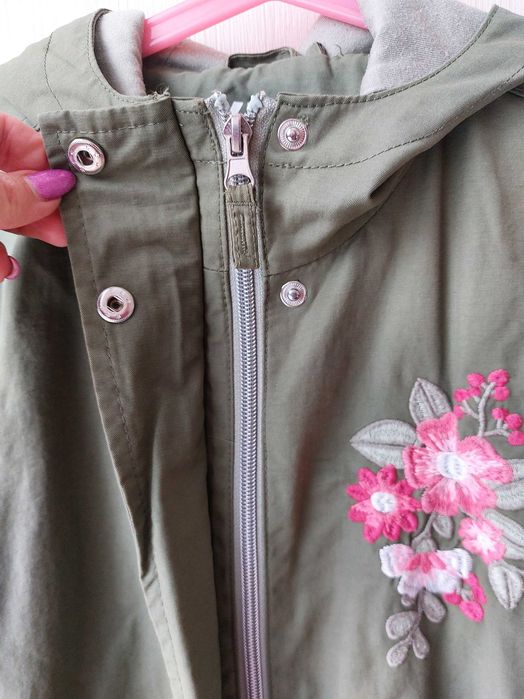 R.146/152 kurtka parka dziewczęca