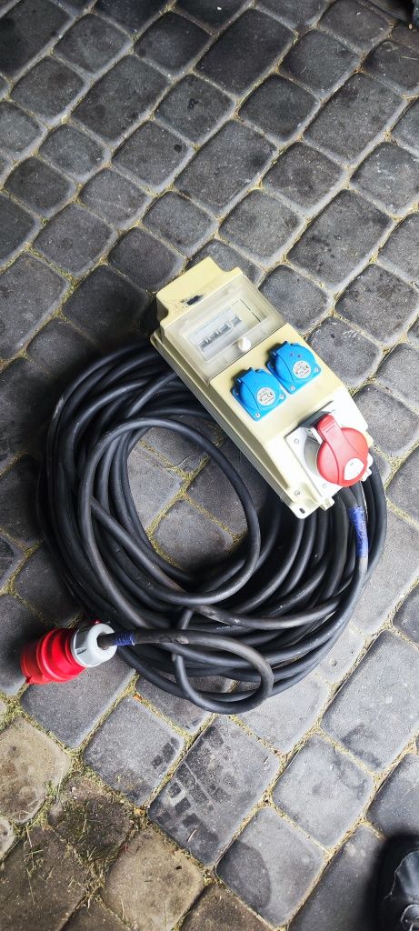 Przewód przedłużacz kabel linak ziemny wtyki drut