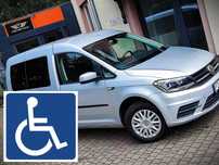Volkswagen Caddy Przewóz osób niepełnosprawnych * Inwalida * PFRON dofinansowanie SAM
