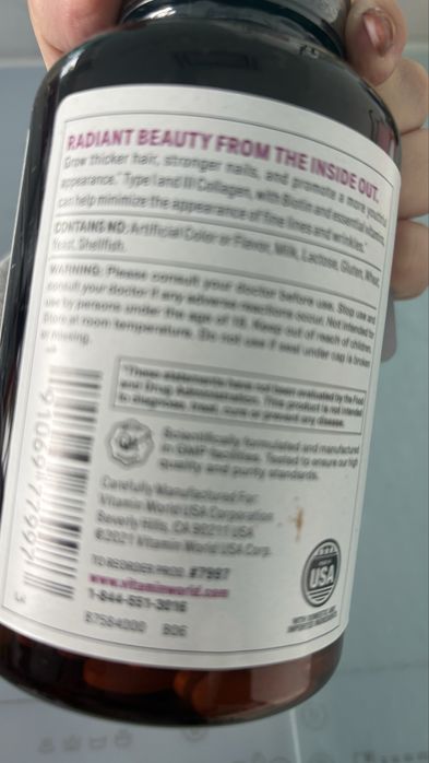 Suplento unhas pele e cabelo