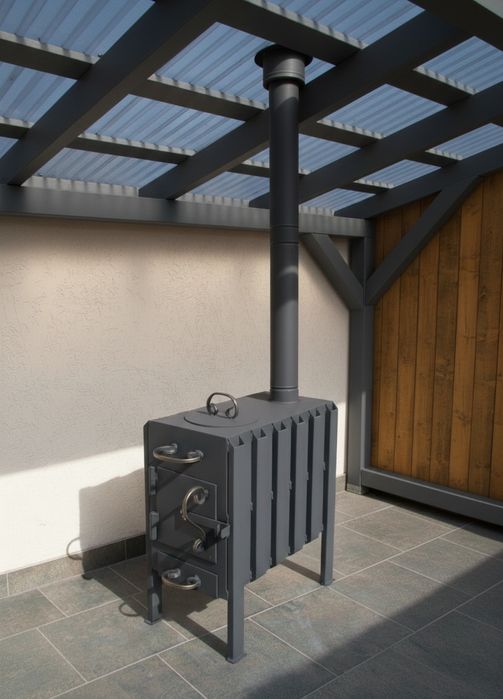 буржуйка піч на дровах камін металева піч пічне опалення