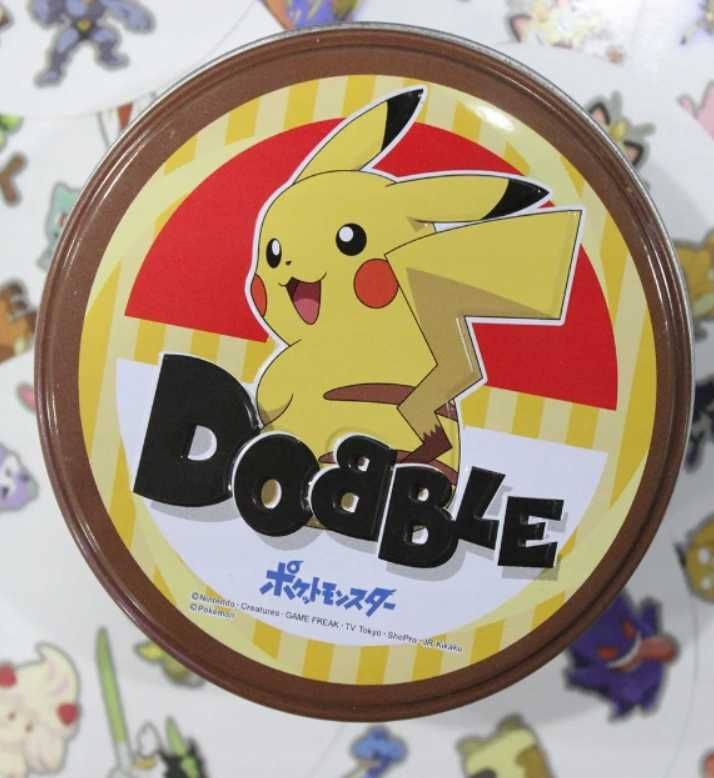 Dobble Gra Rodzinna Karty Pokemon Z Pikachu Dla Dzieci Prezent